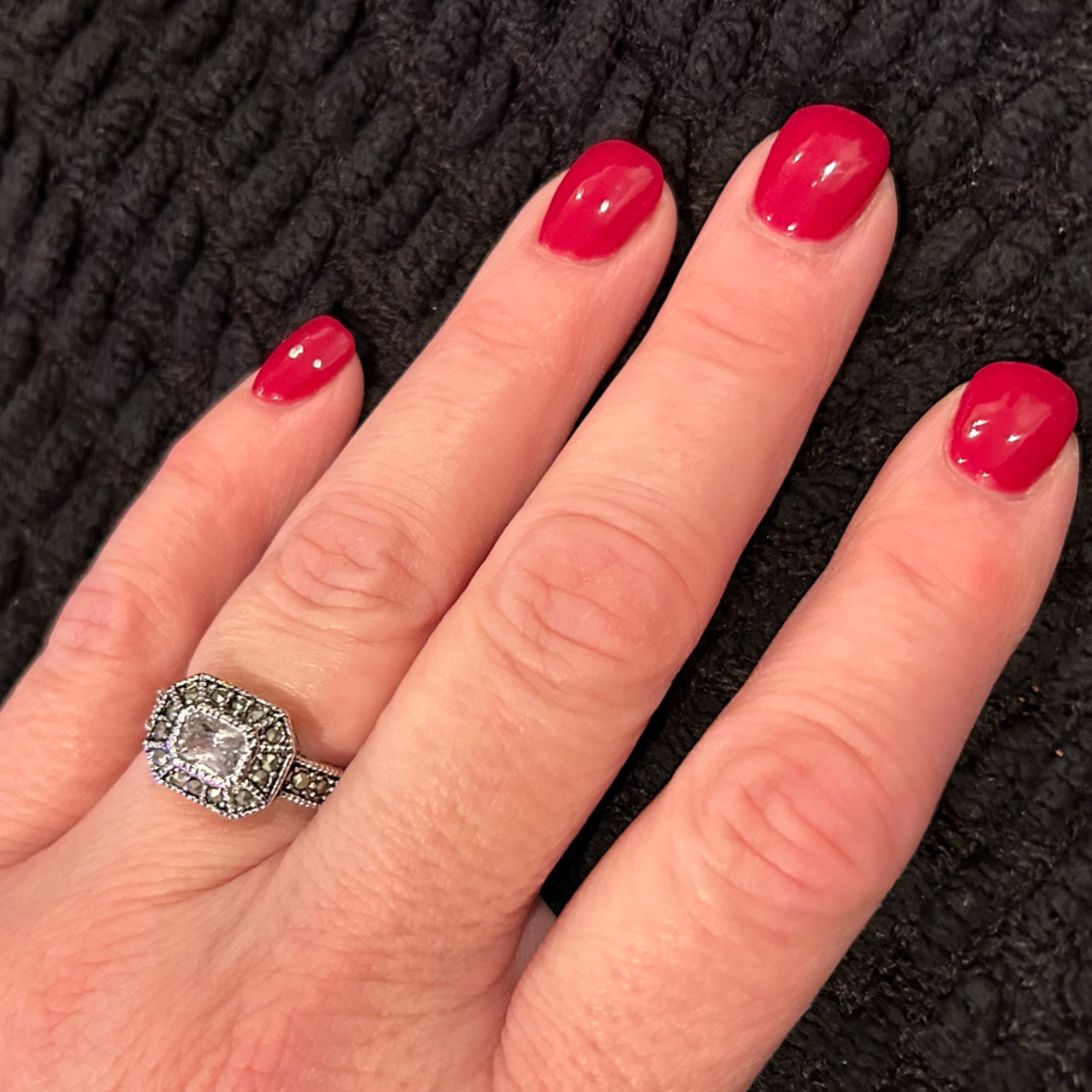 Park Lane Reign Genuine Marcasite Cz Ring Size 8 27$